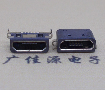 深圳防水迈克USB接口B型反向防水插座引脚端子定义