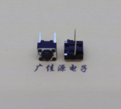 插件轻触6x6x5中2脚长7mm 插件轻触6x6x5中2脚长7mm