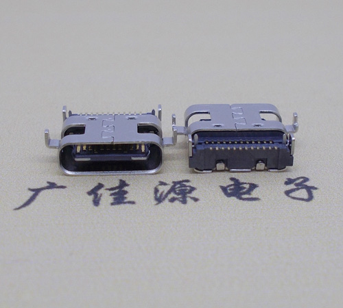 USB Type C沉板母座