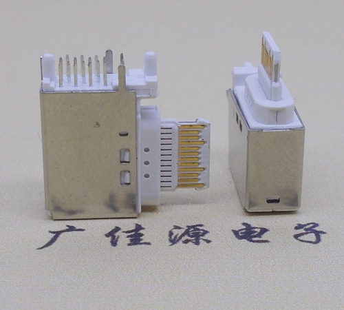USB Type C侧插16P母座
