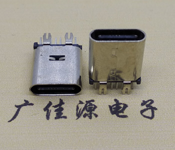 USB Type C直立式14P母座