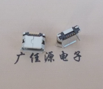 micro USB无柱卷边接口