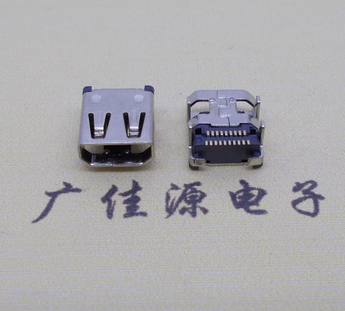 迷你型 HDMI19P母座