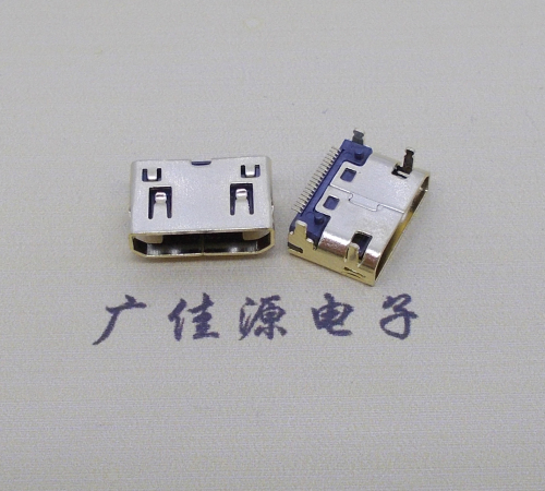  迷你-HDMI 19p母座