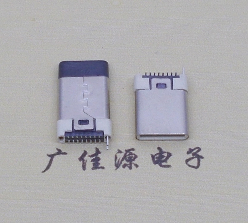 type-c16p铆压立插贴公头H=11.9mm