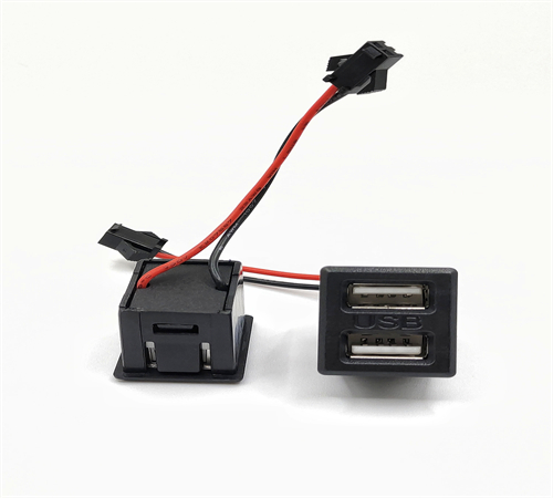 成型USB2.0双用接口